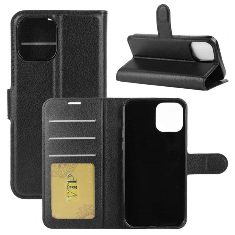 Leather Folio Wallet Case for iPhone 12 Mini Leather Folio Wallet Case for iPhone 12 Mini
